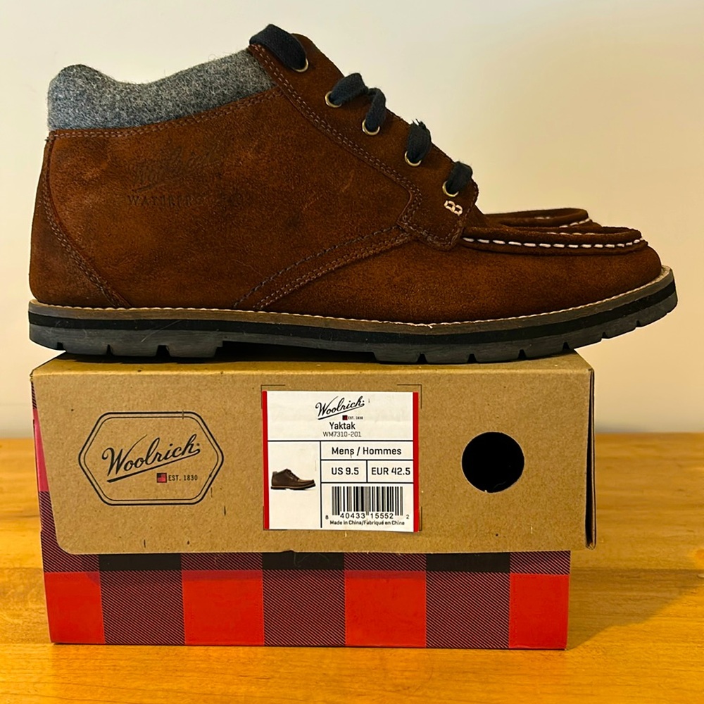 Woolrich Yaktak waterproof boots, size 9.5